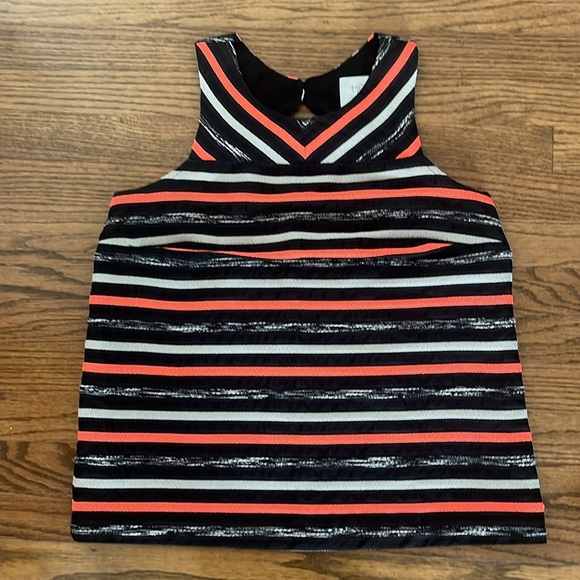 Hd In Paris Blouse Multicolor Striped Sleeveless Tank
Top Size 0 - Picture 3 of 8